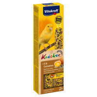 Vitakraft (Вітакрафт) Kracker Original Egg & Grass Seeds - Крекер для хвилястих папуг з яйцем і насінням (2 шт./уп.) в E-ZOO