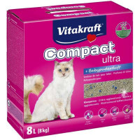 Vitakraft (Вітакрафт) Compact Ultra Plus - Наповнювач котячий для туалету (8 кг) в E-ZOO