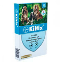 Kiltix (Килтикс) by Bayer Animal - Противопаразитарный ошейник для собак от блох и клещей (48 см) в E-ZOO