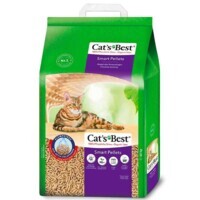 Cat's Best (Кетс Бест) Smart Pellets - Наполнитель древесный гранулированный комкующийся для кошачьего туалета (10 кг) в E-ZOO