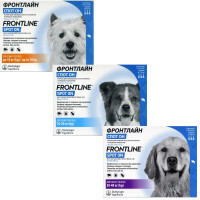 Frontline (Фронтлайн) Spot On by Boehringer Ingelheim - Противопаразитарные капли от блох и клещей для собак (10-20 кг New! Sale!) в E-ZOO