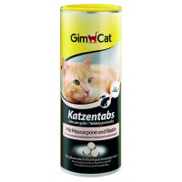 GimCat (ДжимКет) Katzentabs - Вітаміни з рибою, маскарпоне, біотином для котів (425 г) в E-ZOO