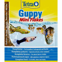 Tetra (Тетра) Guppy Mini Flakes - Корм для рибок-гуппі та пецилій (12 г) в E-ZOO