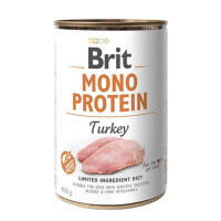 Brit (Бріт) Mono Protein Turkey - Консерви для собак з індичкою (400 г) в E-ZOO