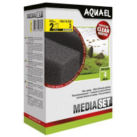 AquaEL (АкваЭль) Media Set Standard - Вкладыш для внутреннего фильтра FAN-3 Plus (2 шт./уп.) в E-ZOO