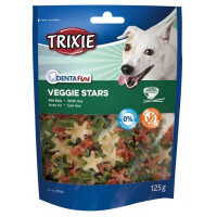 Trixie (Трикси) Denta Fun Veggie Stars - Лакомство для очистки зубов с рисом для собак (125 г) в E-ZOO