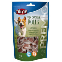 Trixie (Трикси) PREMIO Chicken and Pollock Rolls - Лакомство роллы для собак с курицей и лососем (75 г) в E-ZOO