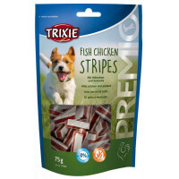 Trixie (Трикси) PREMIO Stripes Chicken and Pollock - Лакомство палочки с курицей и лососем для собак (75 г) в E-ZOO