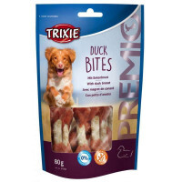 Trixie (Трикси) PREMIO Duck Bites - Лакомство с уткой для собак в виде гантели (80 г)