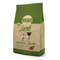 Araton (Аратон) Lamb Junior All Breeds - Сухий корм з ягням і рисом для молодих собак усіх порід (3 кг) в E-ZOO