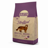 Araton (Аратон) Sterilised Adult All Breeds - Сухой корм с птицей для стерилизованных и склонных к полноте взрослых кошек (15 кг)
