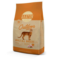 Araton (Аратон) Outdoor Adult All Breeds - Сухий корм з куркою та індичкою для дорослих котів (1,5 кг) в E-ZOO