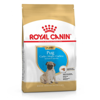 Royal Canin (Роял Канин) Pug Puppy - Сухой корм с мясом птицы для щенков породы мопс (1,5 кг) в E-ZOO