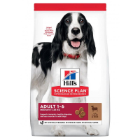 Hill's (Хиллс) Science Plan Adult Medium with Lamb&Rice - Сухой корм с ягненком и рисом для взрослых собак средних пород (2,5 кг) в E-ZOO
