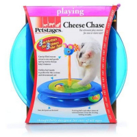 Petstages (Петстейджес) Cheese сhase - Трек с мячиком для лакомств "Сырная тарелка" для котов - Фото 2