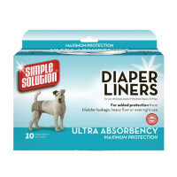 Simple Solution (Симпл Солюшн) Diaper Liners - Прокладки гигиенические для собак (22 шт./уп.) в E-ZOO