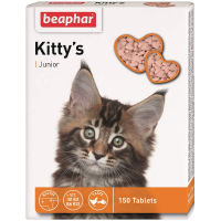 Beaphar (Беафар) Kittys Junior - Таблетки витаминизированные для котят с биотином