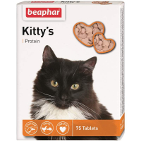 Beaphar (Беафар) Kittys Protein - Таблетки витаминизированные с протеином для кошек (75 шт./уп.) в E-ZOO