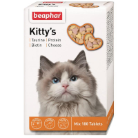 Beaphar (Беафар) Kittys Mix - Таблетки ассорти для кошек (180 шт./уп.)