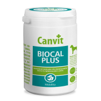 Canvit (Канвит) Biocal plus - Сбалансированный комплекс для здорового развития костной ткани, сухожилий, суставов, хрящей, зубов и мышц собак (500 г (500 шт.))