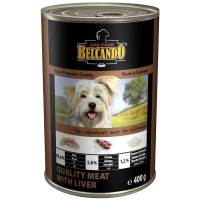 Belcando (Белькандо) Консервированный суперпремиальный корм с отборным мясом и печенью для собак всех возрастов (400 г)