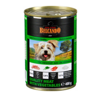 Belcando (Белькандо) Консервированный суперпремиальный корм с отборным мясом и овощами для собак всех возрастов