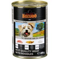 Belcando (Белькандо) Консервований суперпреміальний корм з добірним м'ясом і локшиною для собак різного віку (400 г) в E-ZOO