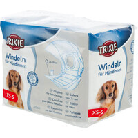 Trixie (Тріксі) Diapers for Female Dogs - Гігієнічні підгузки для собак жіночої статі (XS-S / 20-28 см) в E-ZOO