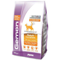 Gemon (Джемон) Adult Complete - Сухий корм з куркою та індичкою для дорослих котів (400 г) в E-ZOO