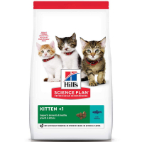 Hill's (Хиллс) Science Plan Kitten Tuna - Сухой корм с тунцом для котят до 1 года (1,5 кг)