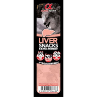 Alpha Spirit (Альфа Спіріт) Snacks Liver - Напіввологий смаколик для собак зі свинячою печінкою (35 г) в E-ZOO