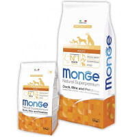 Monge (Монж) Natural Superpremium All Breeds Adult Duck, Rice & Potatoes - Сухой корм для взрослых собак всех пород с уткой и рисом (2,5 кг)