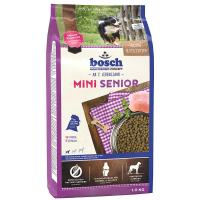 Bosch (Бош) Mini Senior - Сухой корм с домашней птицей для пожилых собак малых пород