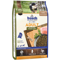 Bosch (Бош) Adult рoultry and splet - Сухой корм с домашней птицей и просом для всех взрослых собак (3 кг) в E-ZOO