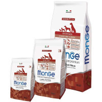 Monge (Монж) Natural Superpremium All Breeds Puppy & Junior - Сухой корм с ягненком для щенков всех пород (2,5 кг)