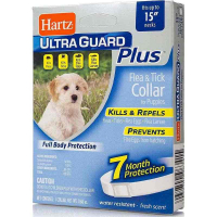 Hartz (Хартц) UltraGuard Plus Flea&Tick Collar for Puppies - Ошейник для щенков с дополнительной защитой от яиц и личинок (38 см)