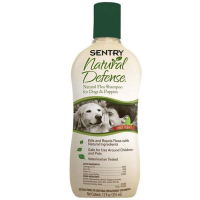 Sentry Natural Defense (Сентри Нейчерс Дефенс) Natural Flea Shampoo - Противопаразитарный шампунь от блох и клещей для собак (355 мл)
