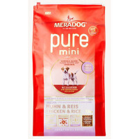 Mera (Мера) Dog Pure Mini Adult - Сухой корм для взрослых собак-аллергиков мелких пород с курицей и рисом (300 г)