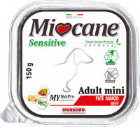 Morando (Морандо) Miocane Sensitive Monoprotein Beef - Влажный монопротеиновый корм с говядиной для собак всех пород (150 г)