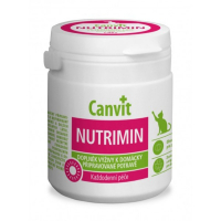 Canvit (Канвит) NUTRIMIN - Сбалансированный комплекс витаминов для полноценного обмена веществ для кошек (150 г)
