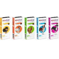 Bravecto (Бравекто) by MSD Animal Health - Противопаразитарные жевательные таблетки от блох и клещей для собак (1 таблетка) - Фото 2
