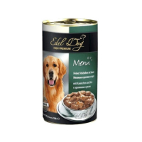 Edel Dog (Едель Дог) Menu - Консервований корм з кроликом і рисом для собак (1,2 кг) в E-ZOO