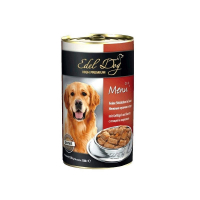 Edel (Едел) Dog Menu - Консервированный корм с птицей и морковью для собак (1,2 кг)