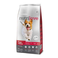 Nutrilove (Нутрілав) Adult Small Breeds - Корм для дорослих собак малих порід з куркою і рисом (8 кг) в E-ZOO