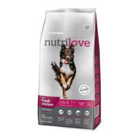 Nutrilove (Нутрілав) Adult Medium Breeds - Корм для дорослих собак середніх порід з куркою і рисом (8 кг) в E-ZOO