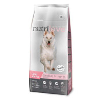 Nutrilove (Нутрілав) Sensitive - Корм для дорослих собак з чутливим травленням, з ягням і рисом (3 кг) в E-ZOO