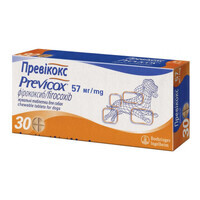Превикокс (Previcox) by Boehringer Ingelheim - Нестероидный противовоспалительный препарат для собак (фероксиб) (57 мг)