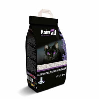 AnimAll (ЭнимАлл) - Наполнитель бентонитовый для кошачьих лотков (5 кг Lavender, medium) в E-ZOO