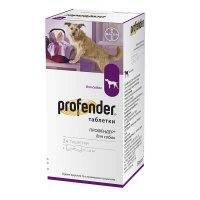 Profender (Профендер) by Bayer Animal - Антигельминтные таблетки для собак со вкусом мяса (1 таблетка)