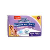 Hartz (Хартц) Home Protection Odor Eliminating Dog Pads Lavender - Пеленки для щенков и собак с уничтожителем запаха и ароматом лаванды (53х53 см / 30 шт)